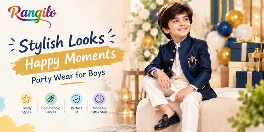How to Choose a Party Wear Dress for Boys That Looks Good and Feels Comfortable