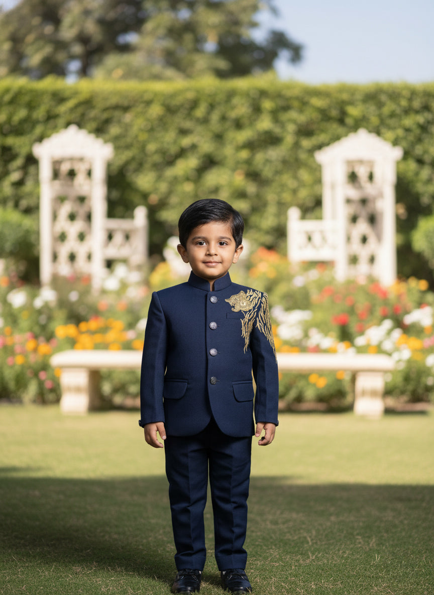 Royal Navy Prince Sherwani Set