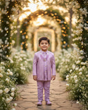 Pastel Prince Pink Festive Suit