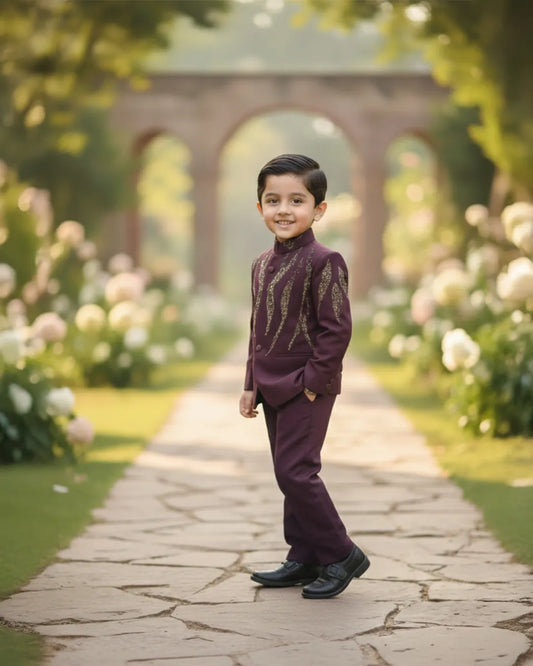 Plum Royal Suit