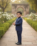 Celestial Blue Festive Suit