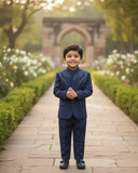 Celestial Blue Festive Suit