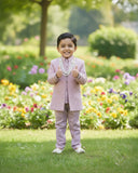Blush Royale Pearl Bandhgala