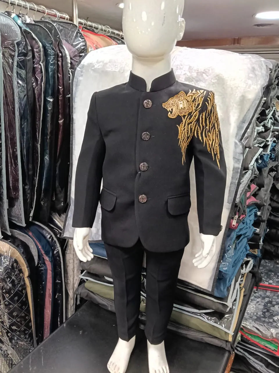 Imperial Black Prince Suit