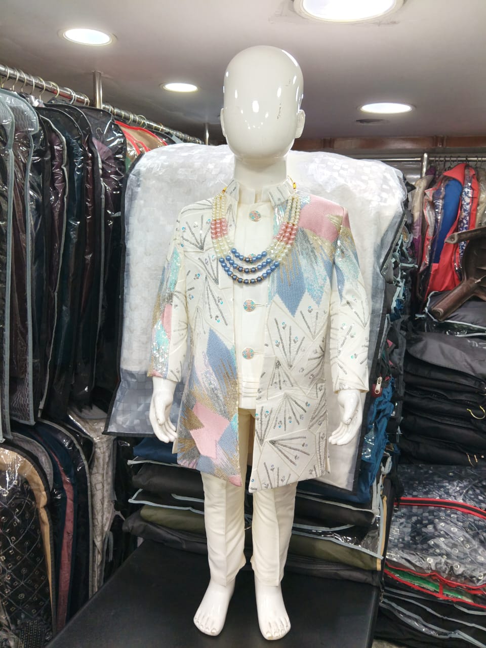 Prince Charm Pastel Sherwani
