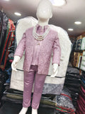 Blush Royale Pearl Bandhgala